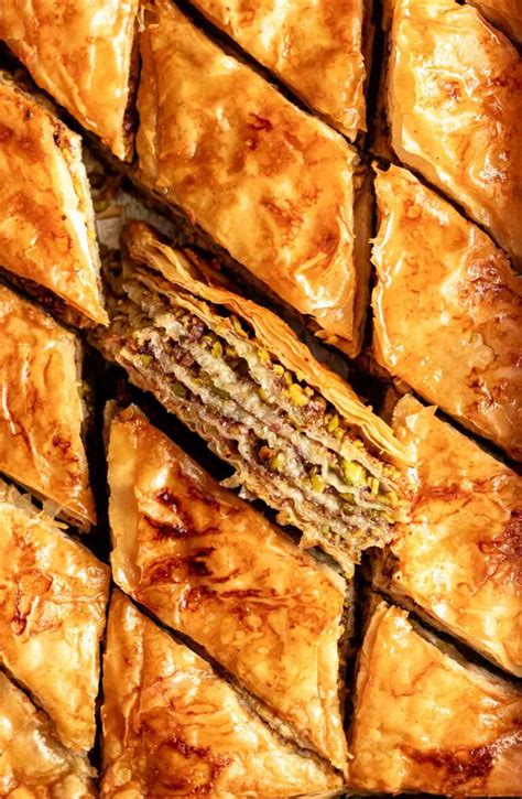 The BEST Pistachio Baklava - Rich And Delish