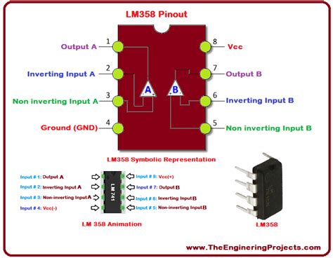 Introduction to LM358 - The Engineering Projects