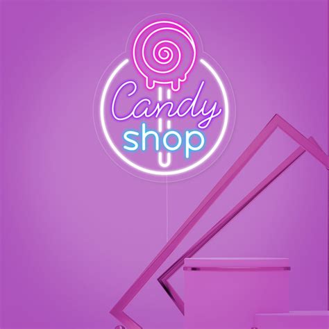 Candy Shop Neon Sign | Neon signs, Neon, Led neon signs