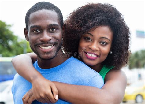 Happy Black Couple stock image. Image of friends, american - 13331123