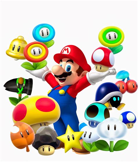 Super mario world sprites power ups - pastorcake