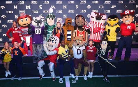 Ranking The Big Ten Mascots In | Big ten, Thrill ride, Mascot