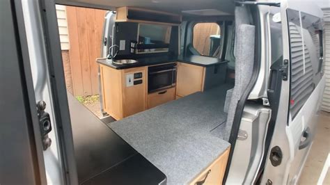 Custom Micro Camper Boasts a Clean, Well-Thought-Of Interior That Maximizes Storage Space ...