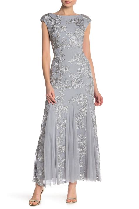 Onyx Nite | Embroidered Lace Gown | Nordstrom Rack | Lace gown ...