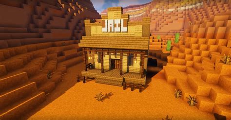 Minecraft Wild West Jail House Ideas and Design