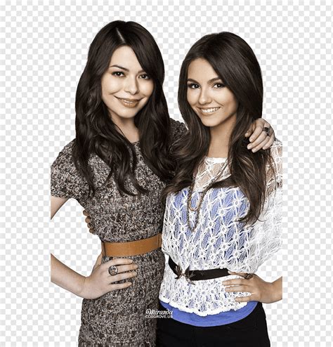 Miranda cosgrove victoria justice iparty con victorioso tori vega icarly, diverso, pelo negro ...