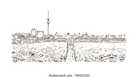 541 Berlin skyline drawing Images, Stock Photos & Vectors | Shutterstock