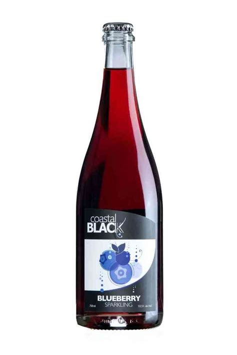 Blueberry Sparkling Wine – Coastal Black