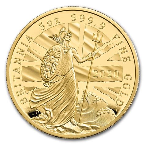 Buy 2020 Great Britain 5 oz Proof Gold Britannia | APMEX