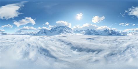 ArtStation - Majestic Snowy Mountain HDRI for 3D Scenes | 12K ...