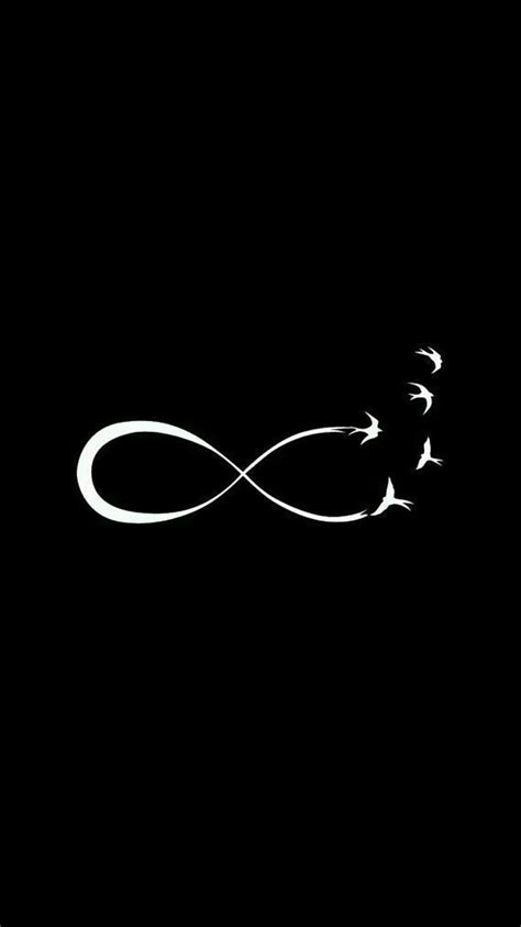 Infinitos. Black , Infinity , Dark iphone, Infinity Logo HD phone wallpaper | Pxfuel