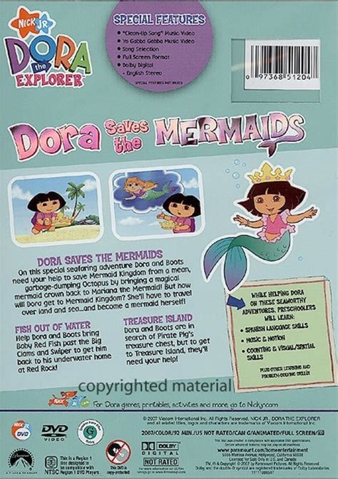 Dora The Explorer: Dora Saves The Mermaids (DVD) | DVD Empire