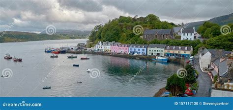 Portree Harbor, Isle of Skye, Scotland Editorial Image - Image of ...