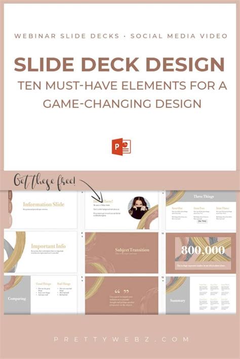 Slide Deck Design: 9 must-have elements - PrettyWebz Media Business ...