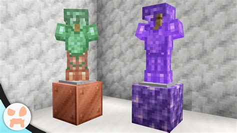 What if Minecraft Had Amethyst and Copper Armor? - YouTube