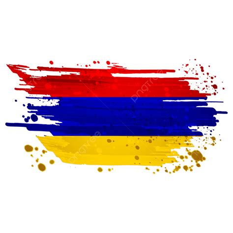 Armenia Flag Watercolor PNG, Vector, PSD, and Clipart With Transparent Background for Free ...