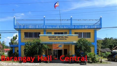 Sights and Destinations: Barangay Hall - Central | Mesmerizing Mati