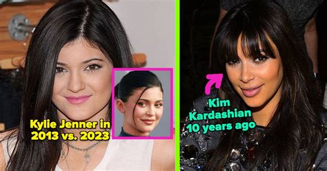 Kardashians 2013 Vs. 2023