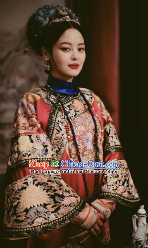 Ruyi Royal Love in the Palace Ancient Chinese Qing Dynasty Imperial Consort Embroidered Costumes ...