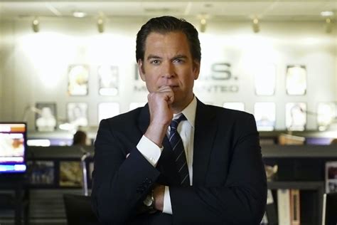 Who Did Michael Weatherly Watch His Last 'NCIS' Episode With?