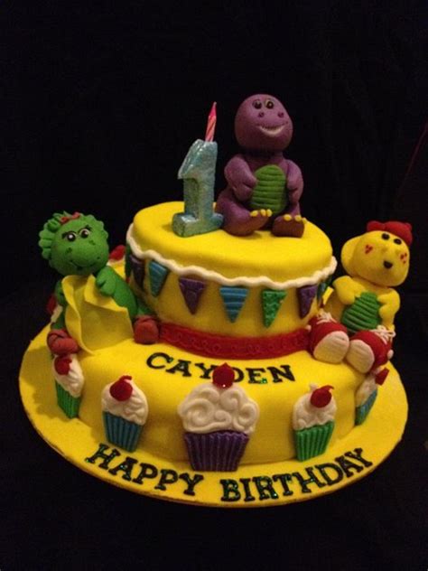 Barney & Friends - Cake by emilylek - CakesDecor