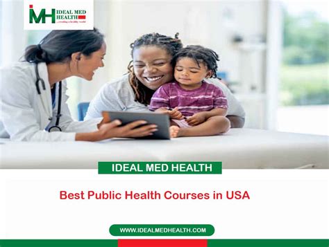 Best Public Health Courses in USA - idealmedhealth