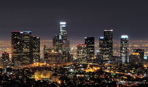 downtown los angeles skyline... | view on black if you have … | Flickr