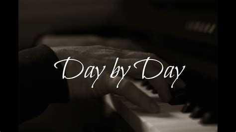 Day by Day ~ piano instrumental hymn ~ [with lyrics] - YouTube