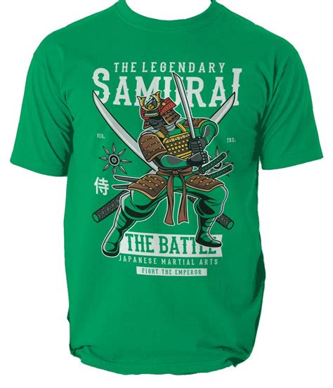 Samurai Mens T Shirt S-3XL - Etsy