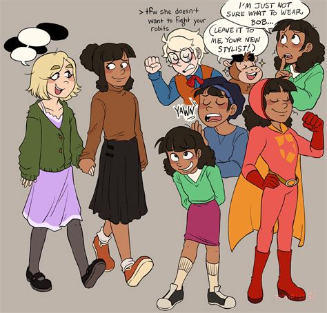 TAI 💥 working on comm queue! on Twitter: "#wordgirl doodles... i love ...