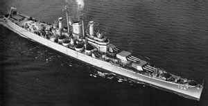 USS Des Moines (CA-134) Heavy Cruiser Warship