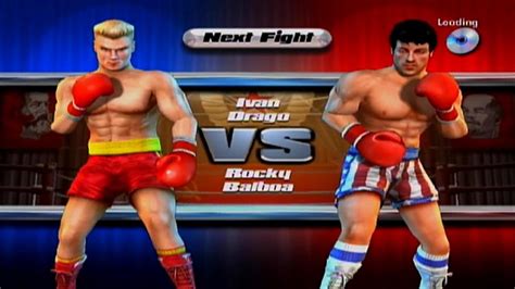 Ivan Drago vs Rocky Balboa Fight 28 - Rocky Legends HD - YouTube