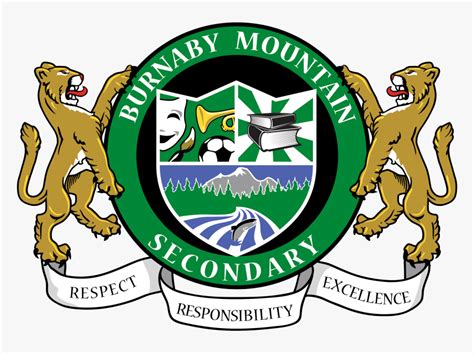 Burnaby Mountain Secondary Logo, HD Png Download - kindpng