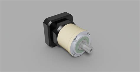 Servo gearbox free 3D model