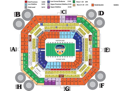 Orange Bowl Stadium Seating Chart - Stadium Seating Chart