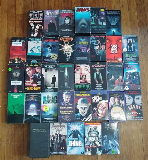 Horror Vhs Collector