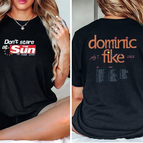 Dominic Fike Sunburn Tour Merch - Etsy