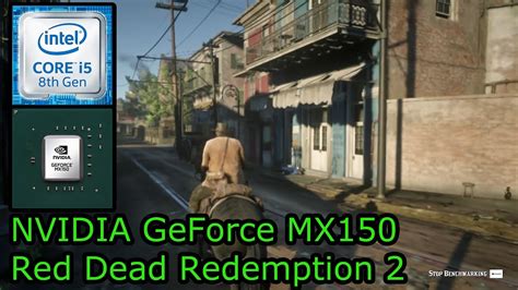 NVIDIA GeForce MX150 - Red Dead Redemption 2 Benchmark - HP Envy x360 15 bp100na - YouTube