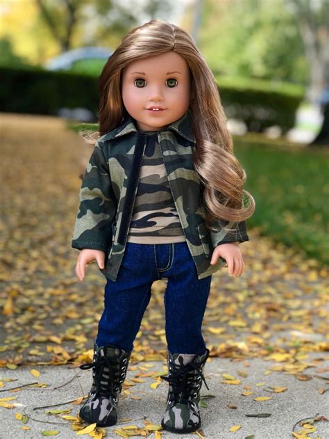 Military Style Doll Clothes for 18 inch American Girl Dolls | Etsy