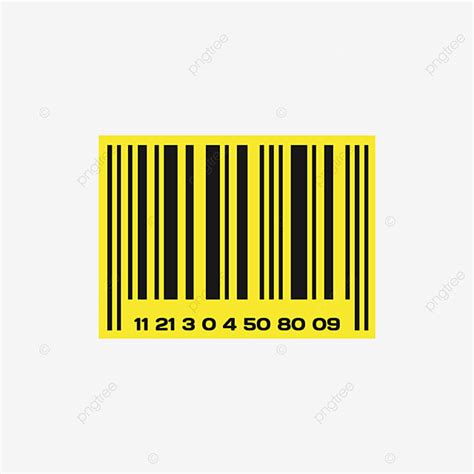 Templat Design Vector Design Images, Yellow Barcode Template Design Vector, Barcode, Label, Scan ...