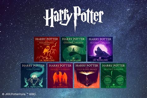 Famous series, Harry Potter audiobooks read by Stephen Fry