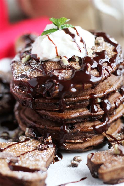 Chocolate Pancakes Recipe — Dishmaps