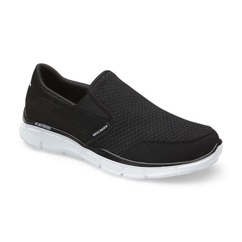 Skechers Men's Equalizer Persistent Mesh Walking Shoe - Black