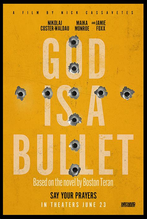 Boston Teran's GOD IS A BULLET - the movie - High Top Publishing