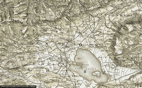 Historic Ordnance Survey Map of Milnathort, 1903-1908