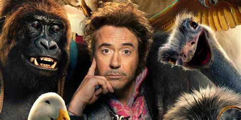 Robert Downey Jr's Doctor Dolittle Movie Debuts First Poster