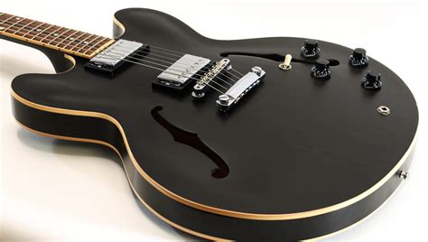 Gibson ES335 Black Semi Acoustic - Studio Hire