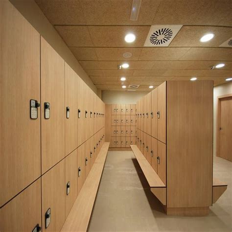 HPL Changing Room Locker , 12mm Double Door School Gym Lockers