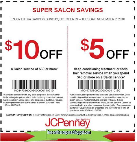 Printable Coupons 2018: JCPenney Coupons