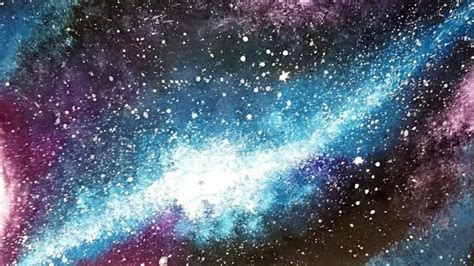 Pin by Karisma Mac on Hobbies Arts & Crafts | Galaxy painting, Easy ...